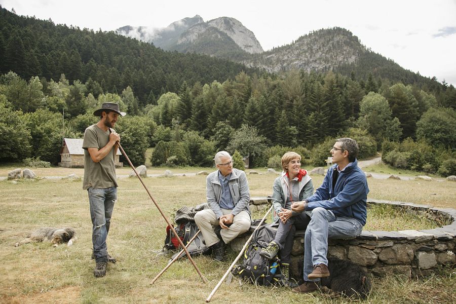 Zacarías, Baltasar Garzón, Anabel Alonso y Eduardo Madina