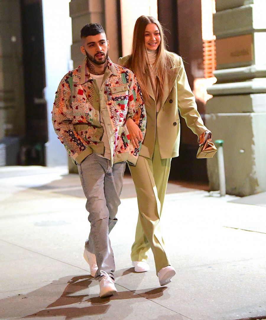 Zayn Malik y Gigi Hadid pasean por las calles de Nueva York