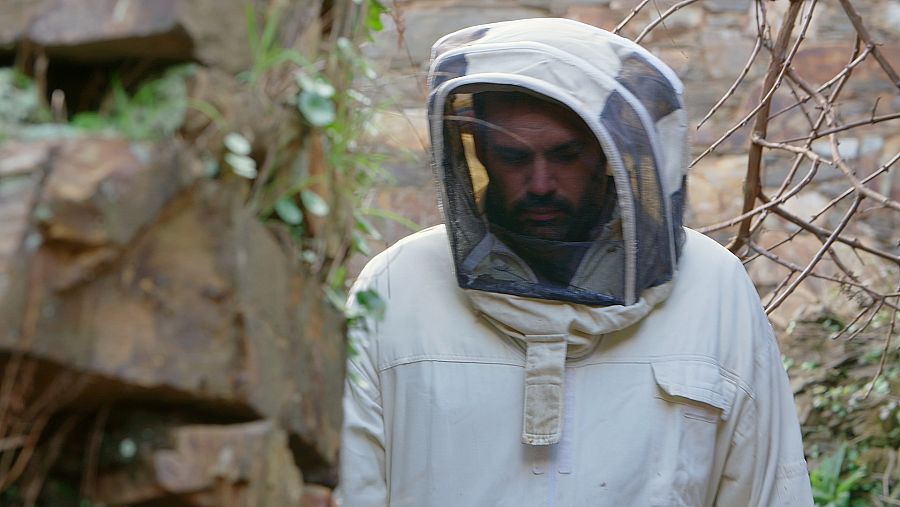 Alberto, abejero de Lugo: uno de los primeros protagonistas del programa