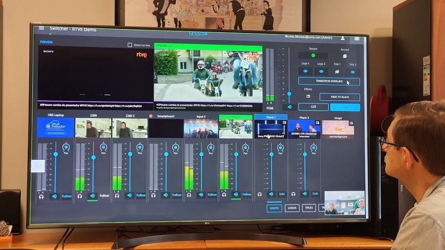 Mezclador en la prueba con la tecnología edge-computing.
