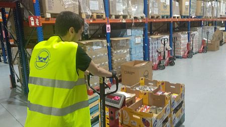 Los donativos de empresas y particulares se han incrementado durante la crisis