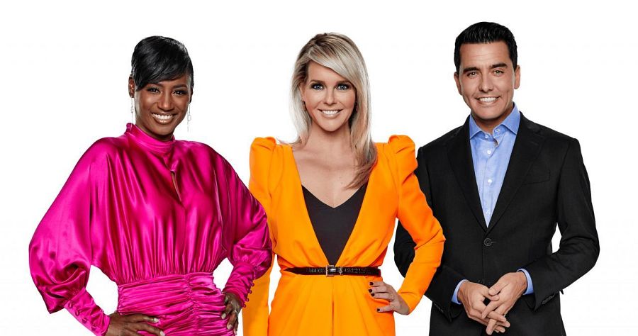 Los presentadores holandeses del programa