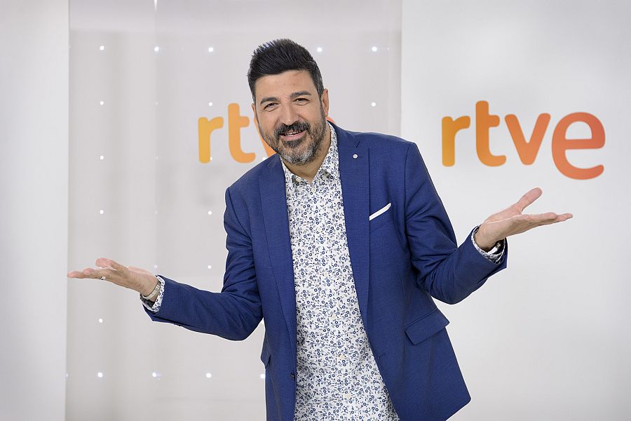 Tony Aguilar, en la presentación de Eurovisión el año pasado