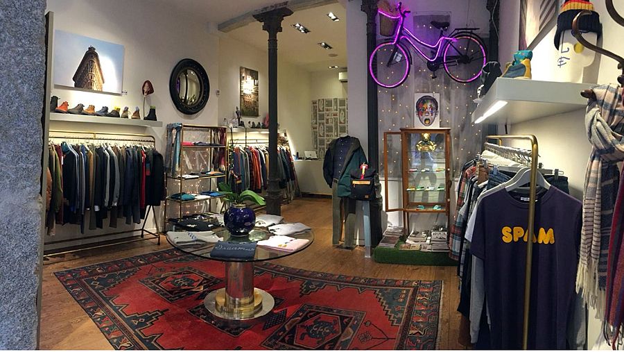 Interior de Barquillo 42 en Madrid.