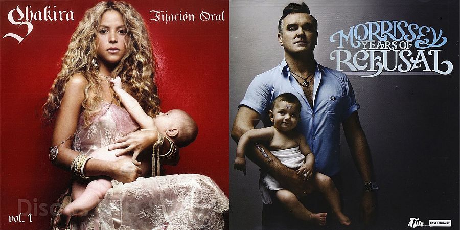  'Fijación Oral vol. 1' (Shakira, 2005) y 'Years of Refusal' (Morrissey, 2009)