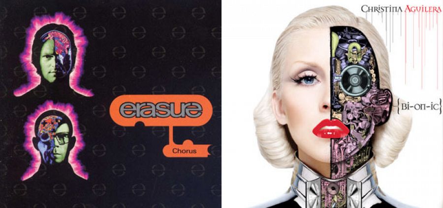 'Chorus', de Erasure (1991) frente a 'Bionic', de Christina Aguilera (2010)
