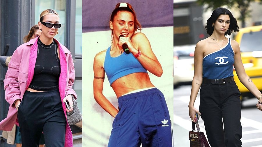 La cantante Dua Lipa y Mel C, la integrante 'deportista' de las Spice Girlsilo de Mel C