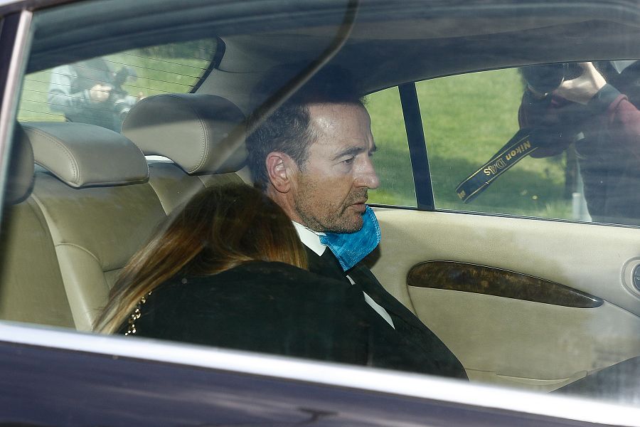 Ana Obregón y Alessandro Lequio, juntos tras el entierro de su hijo Álex