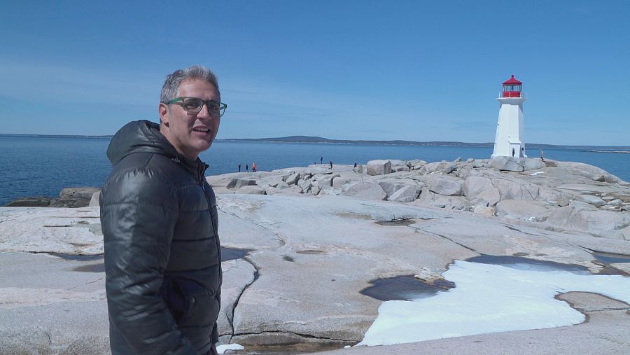 El reportero Antonio Montero