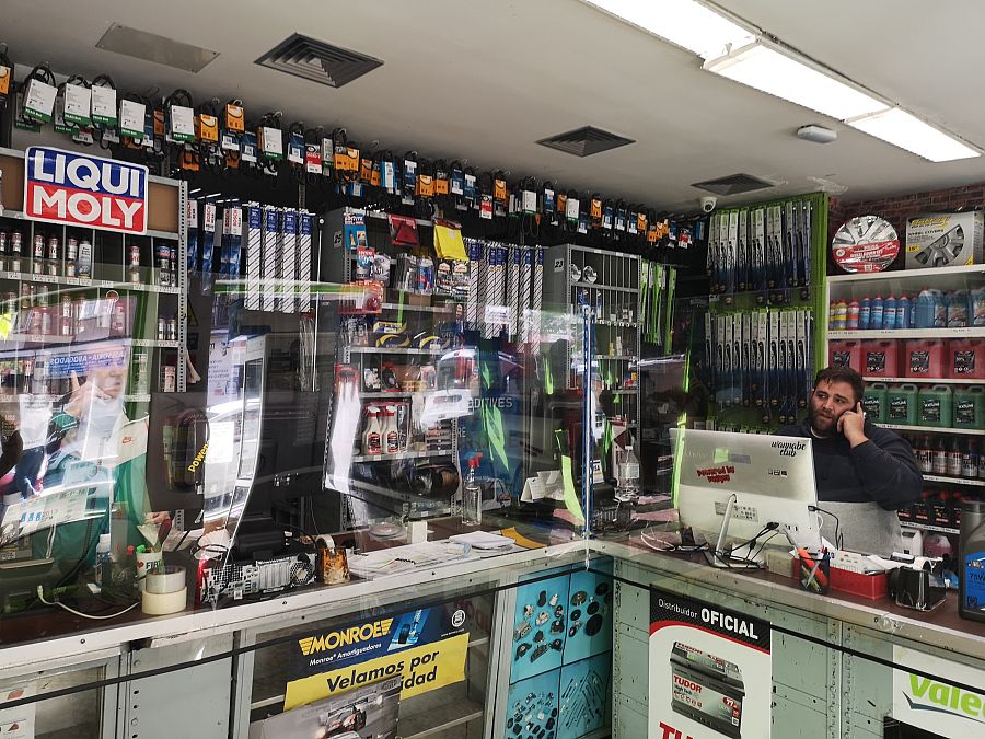 Comercio de recambios de automóviles en Pueblo Nuevo