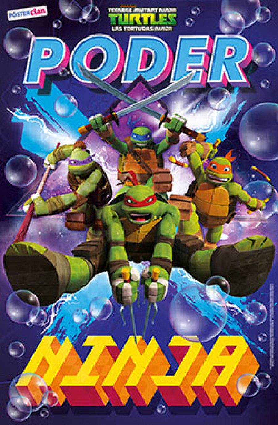 Revista Clan Mayo 2020 - Poster Tortugas Ninja
