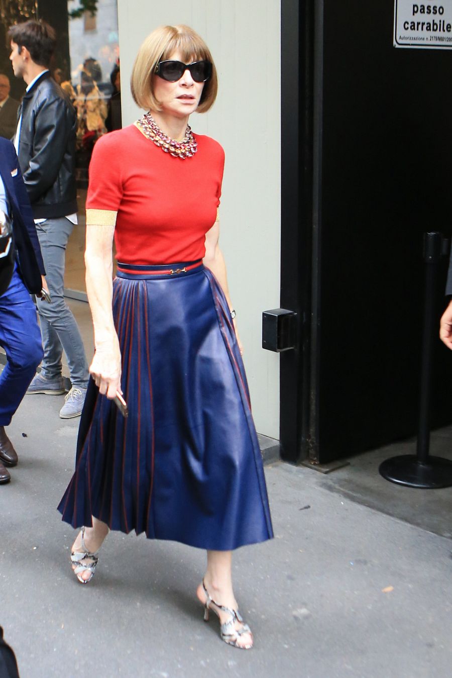 Anna Wintour en Milán