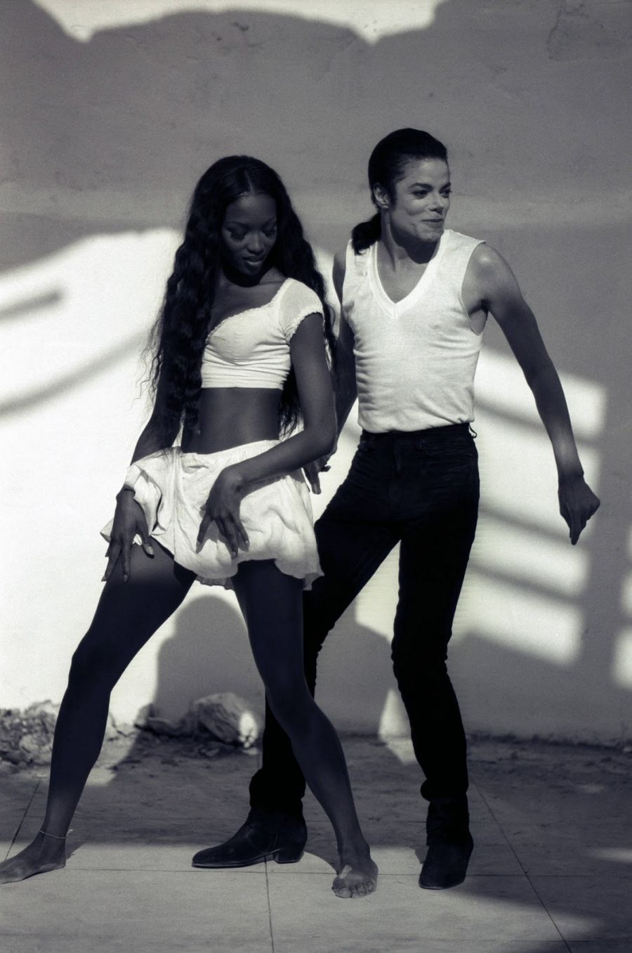 Naomi campbell  con Michael Jackson