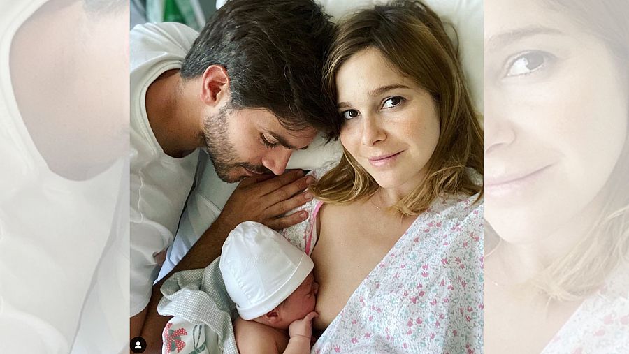 Marc Clotet y Natalia Sánchez presentan a su segundo hijo, Neo