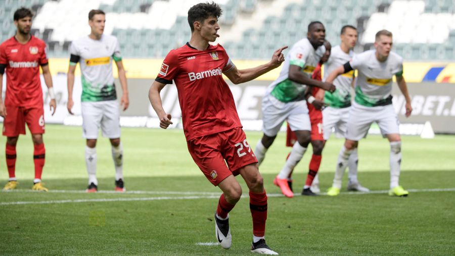 Imagen: Havertz lanza el penalti que supuso el 1-2