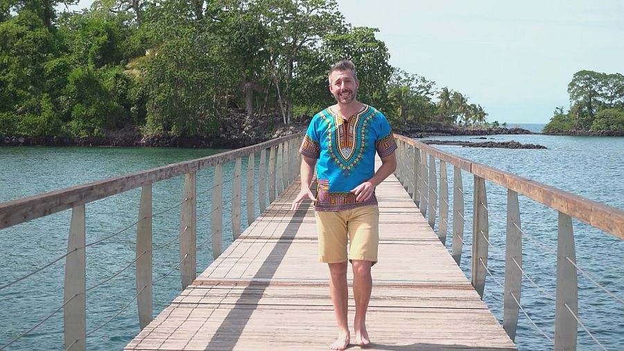 El reportero Gorka Vallejo