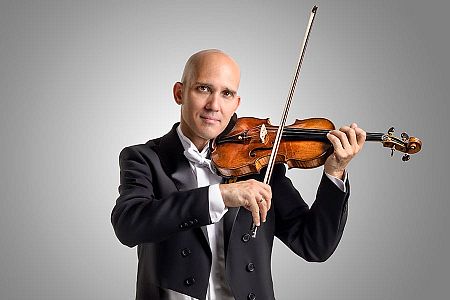 Miguel Borrego, concertino de la Orquesta Sinfónica y Coro RTVE