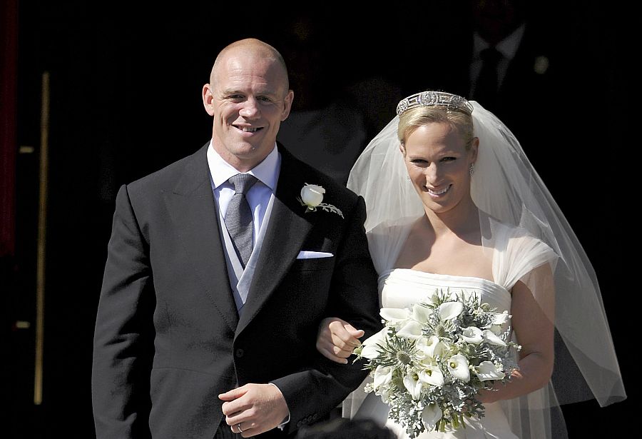 Zara Phillips y Mike Tindall celebraron su boda en Escocia