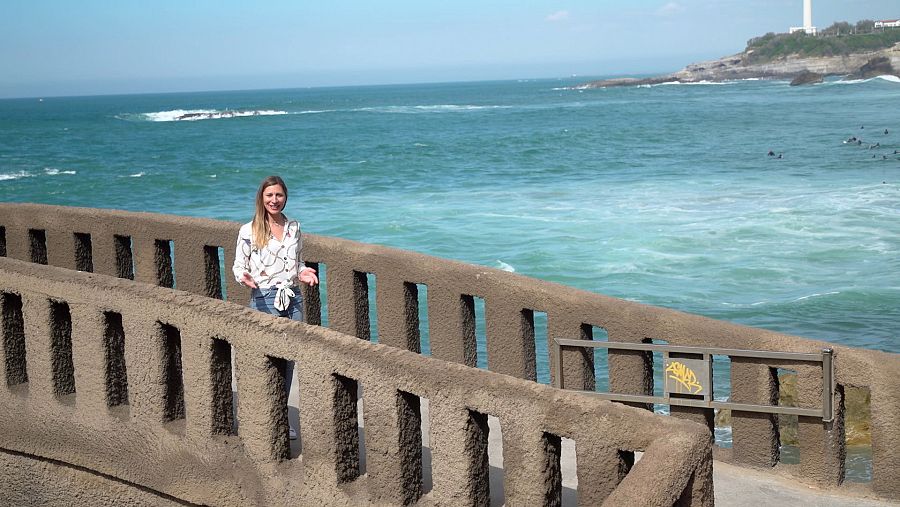 La reportera María Pérez