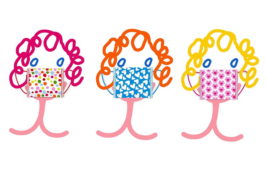 Ágatha R. Prada ha hecho mascarillas