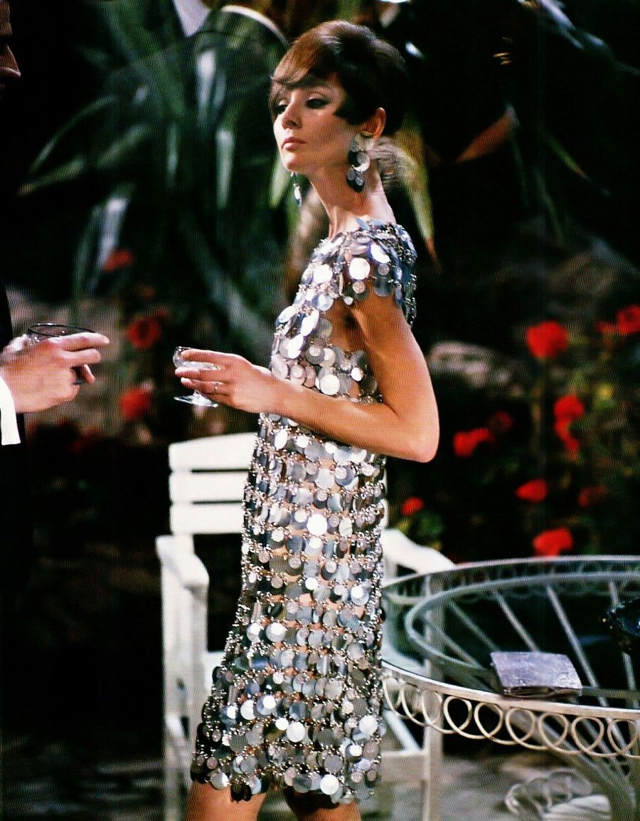 Paco Rabanne vistió a Audrey Hepburn