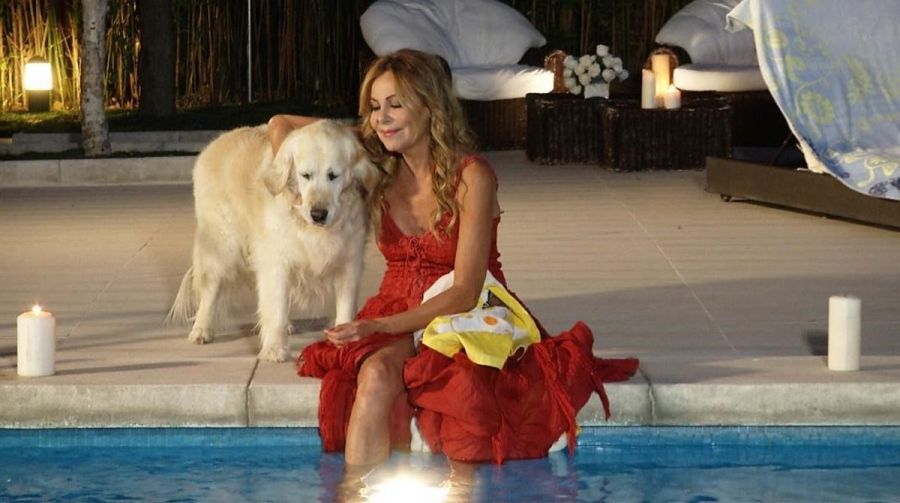 Ana obregón con Luna