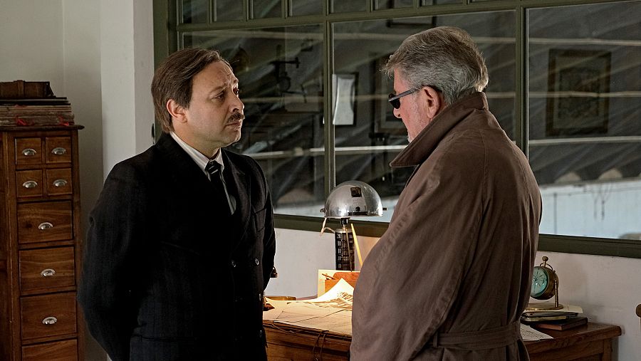 Salvador con Emilio Herrera