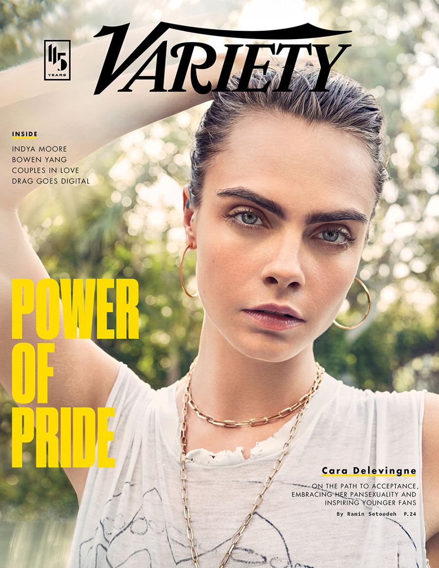 Cara Delevingne en Variety