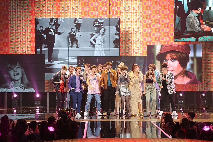 Los 16 concursantes de 'OT 2020' de nuevo juntos en el escenario