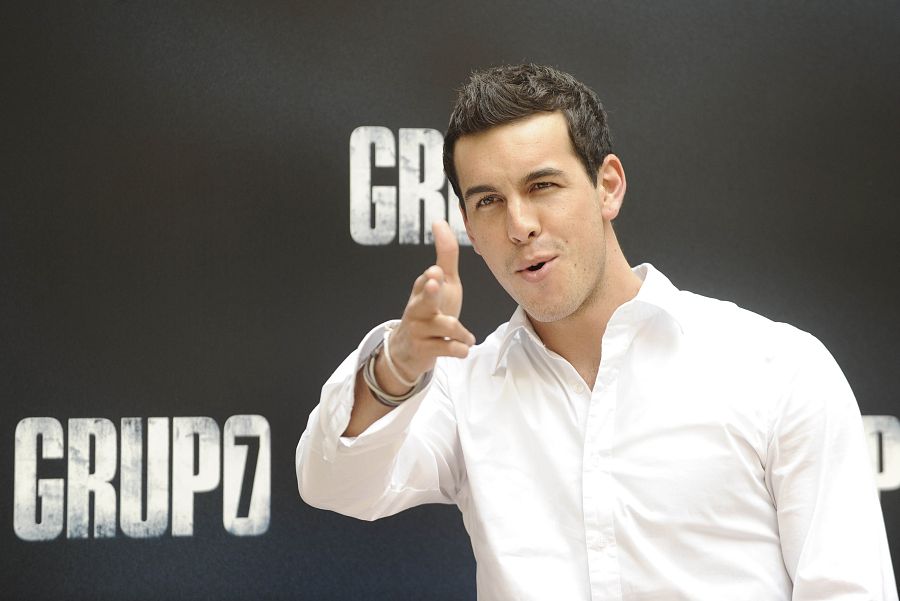 Mario Casas en la presentación de 