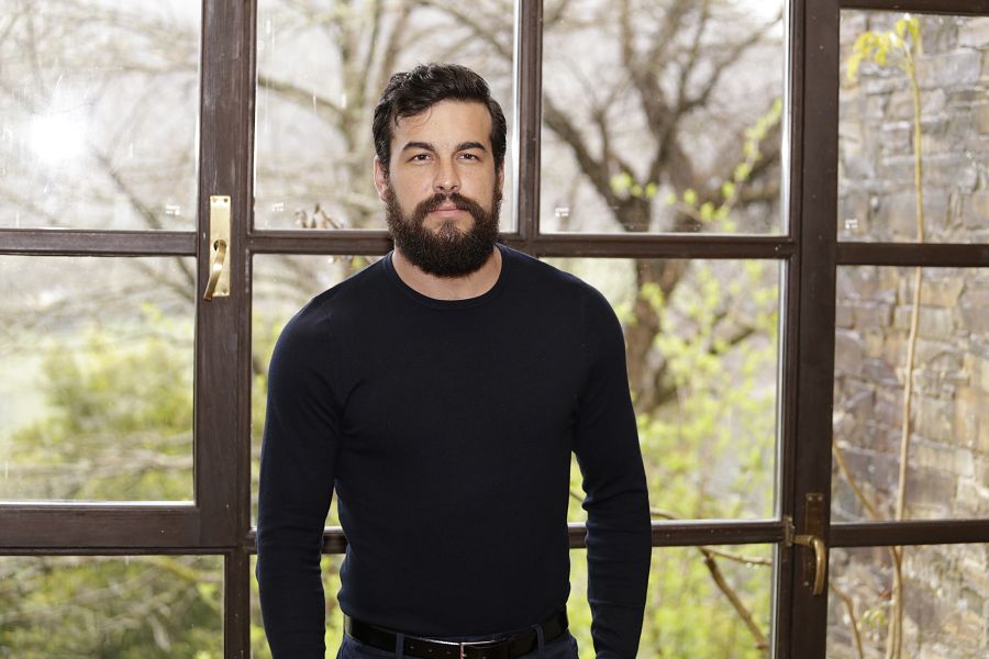 El actor Mario Casas durante la presentación del rodaje de la película 