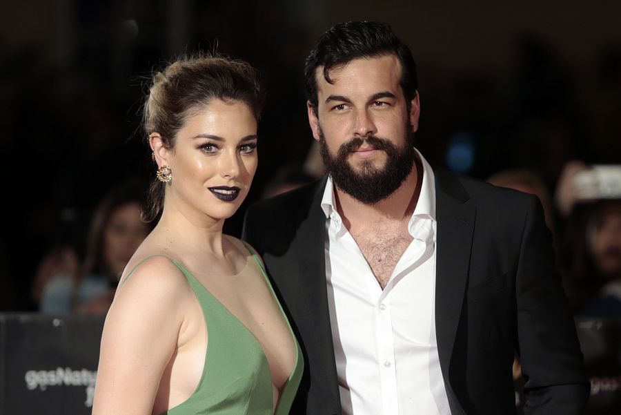 Blanca Suárez con Mario Casas en el Festival de Cine de Málaga