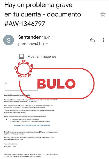 Detalle del mensaje que ha llegado al teléfono de consulta de Verifica RTVE