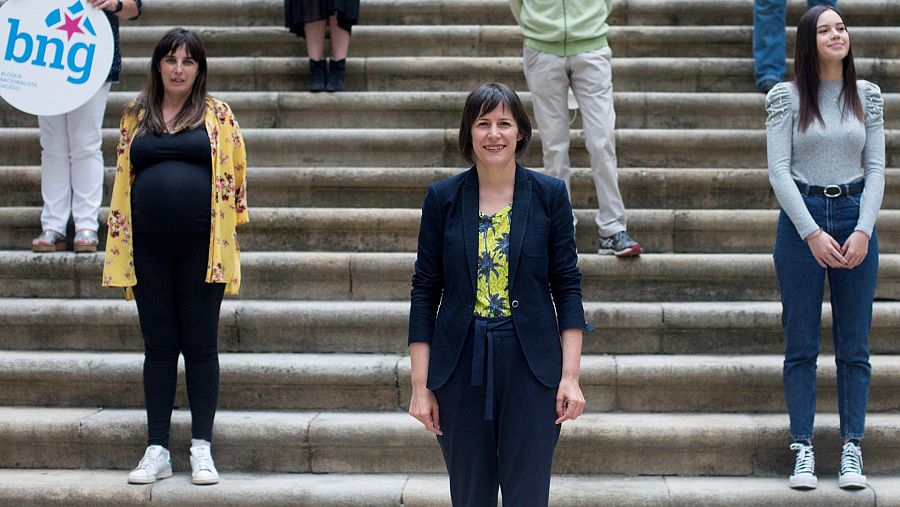 Ana Pontón, candidata del BNG a la presidencia de la Xunta de Galicia.