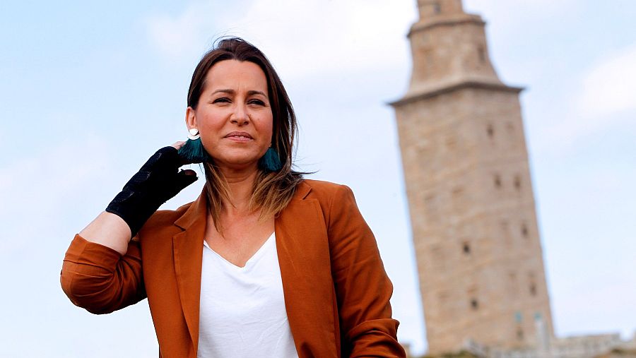Beatriz Pino, candidata de Ciudadanos a la Xunta de Galicia.