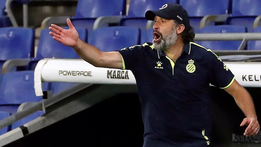 Imagen: Primer partido de Rufete como entrenador del Espanyol