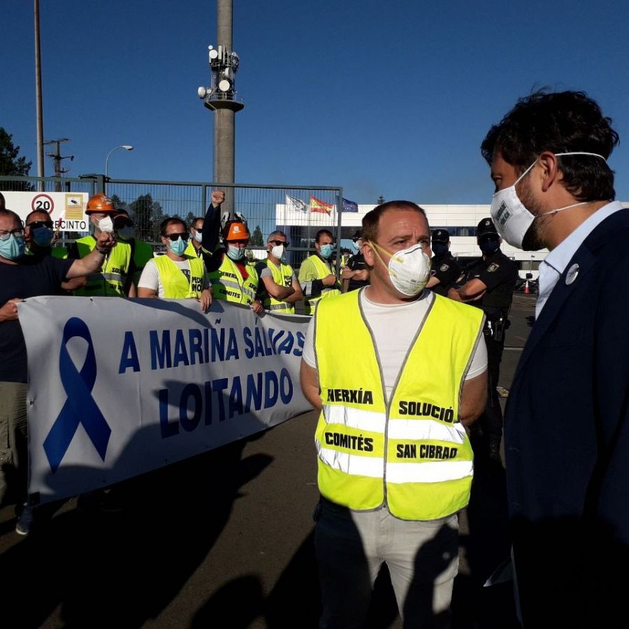 Elecciones gallegas 2020: El futuro de la fábrica de Alcoa, dentro y fuera del debate de las elecciones gallegas