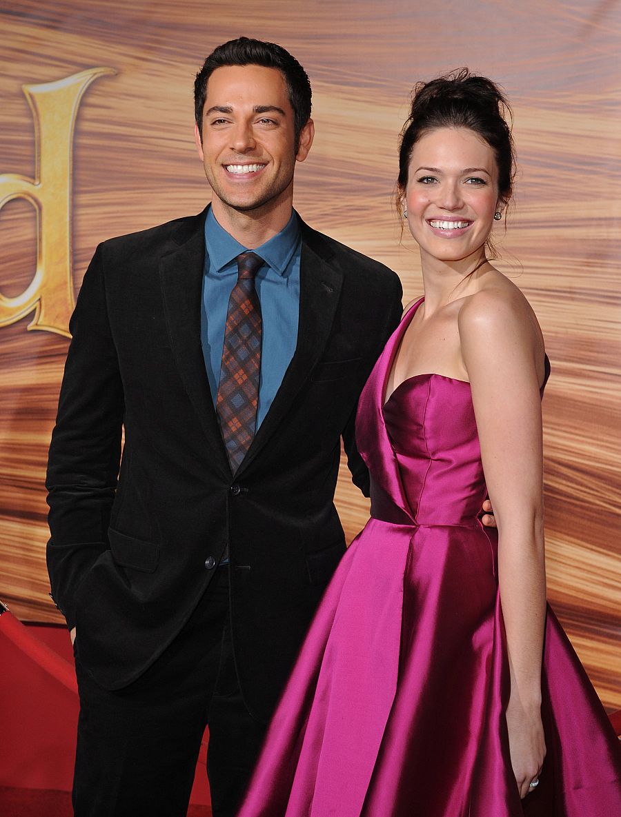 Zachary Levy y Mandy Moore ponen voz a los protagonistas de 'Enredados', la película de animación de Disney (2010)