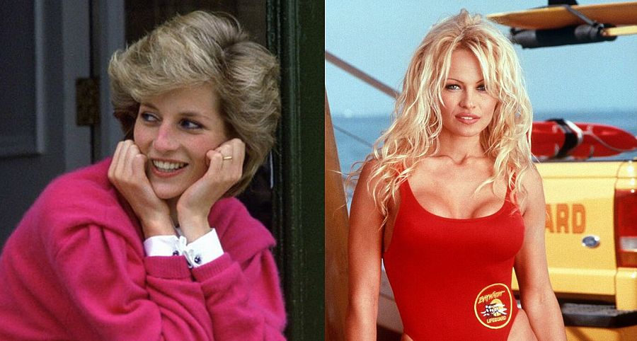 Lady Di y Pamela Anderson comparten cumpleaños: el 1 de julio