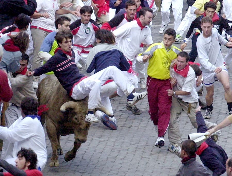 Los Jandilla dejaron el 12 de julio de 2004 el encierro con más corneados