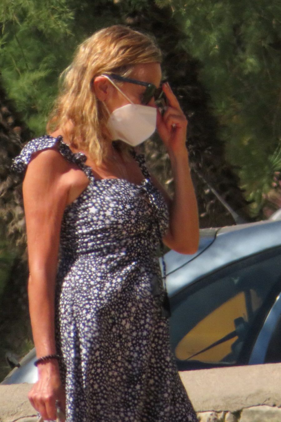 La actriz Ana Obregon en Mallorca