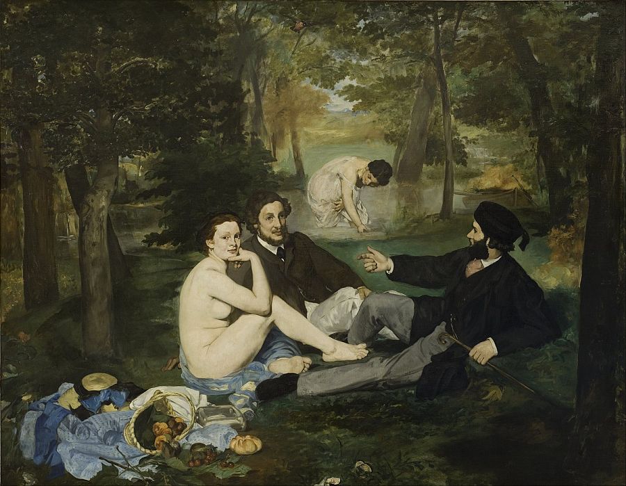 Le Déjeuner sur l'Herbe (Almuerzo sobre la hierba)