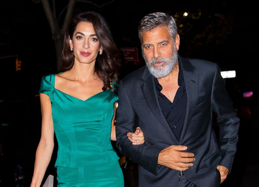 George Clooney y su mujer, la abogada de derechos humanos Amal Alamuddin