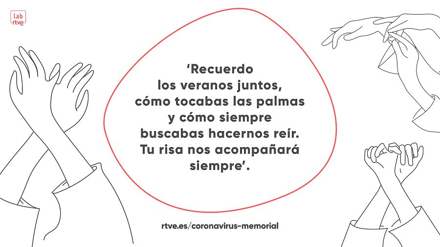 Proyecto interactivo 'Memorial coronavirus', del Lab de RTVE.es