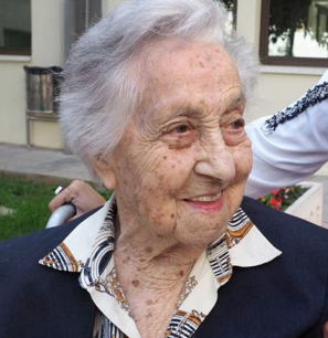 Maria Branyas, la persona más longeva de España.