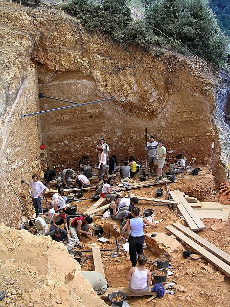 Imagen de Archivo de La Gran Dolina en Atapuerca (Burgos)