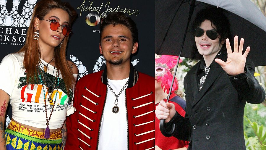 Paris y Prince, hijos de Michael Jackson