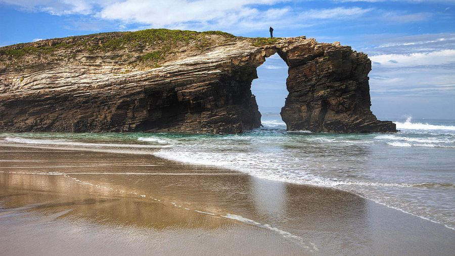 Playa de las Catedrales, Ribadeo, Lugo