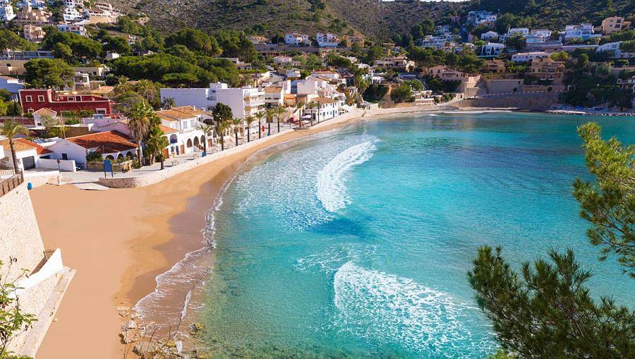 Playa el Portet, Moraira, Alicante