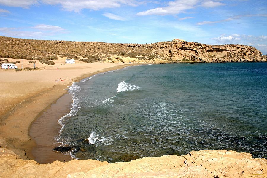 Playa de La Carolina, Las Águilas, Murcia